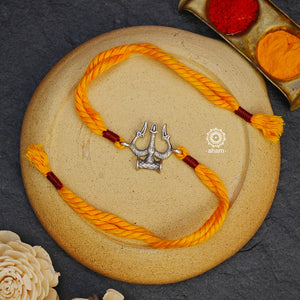 Trishul Silver Rakhi