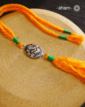 Silver Ganesha Lumba - Bhabhi Rakhi