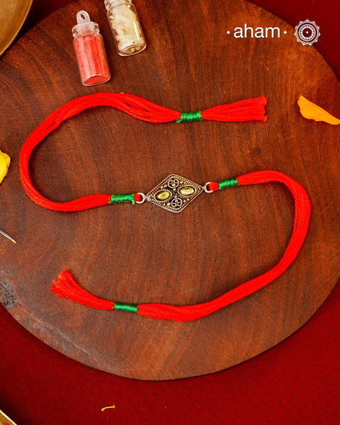 Make this Rakshabandhan Memorable with this handcrafted Rakhi for an ever-lasting Knot