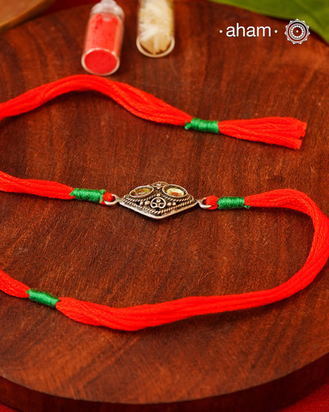 Silver Rakhi