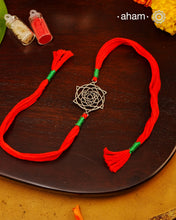 Mandala Silver Rakhi