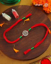Om Silver Rakhi