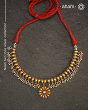 Bandhel Two Tone Silver Neckpiece