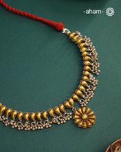 Bandhel Two Tone Silver Neckpiece