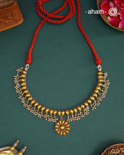 Bandhel Two Tone Silver Neckpiece