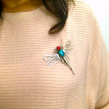 Fun and light weight dragonfly silver brooch pin Handcrafted in 92.5 silver, in perfect form and shape, we hope you enjoy wearing these silver beauties as much as we enjoyed making them.