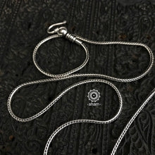 Openable Silver Fox Chain 24 Inches | 1.7 mm