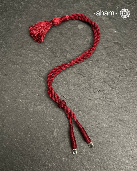 Maroon Adjustable Twisted Back Cord (22-24 inches)