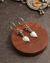 Traditional Tirbal Ognia earrings crafted in 92.5 silver.