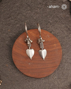 Traditional Tirbal Ognia earrings crafted in 92.5 silver.