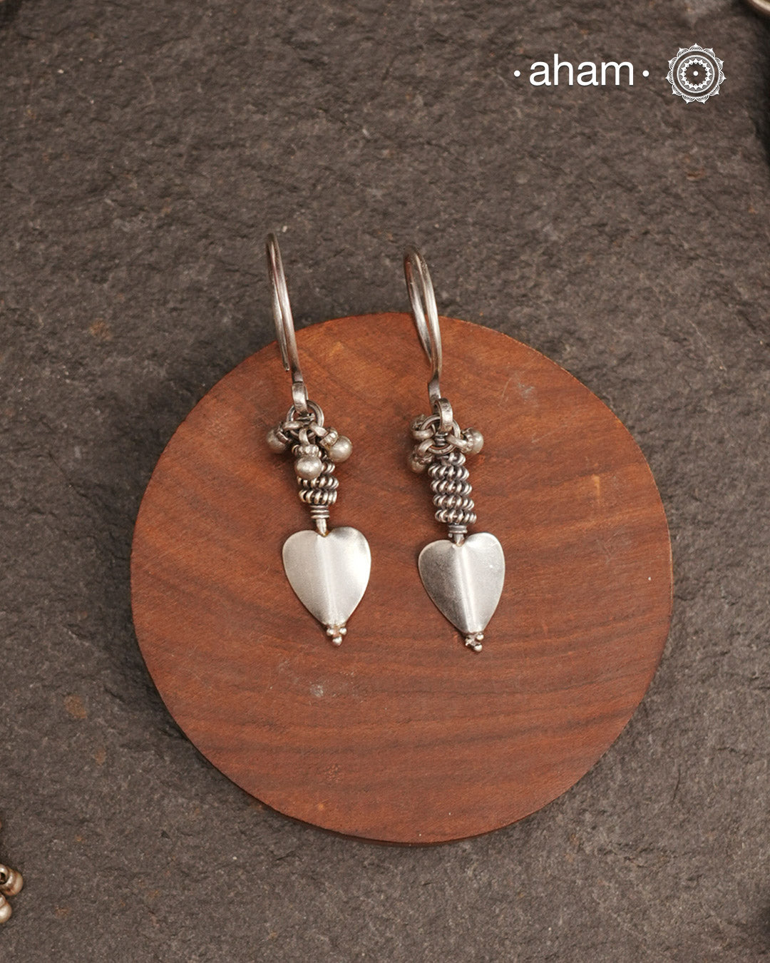 Traditional Tirbal Ognia earrings crafted in 92.5 silver.