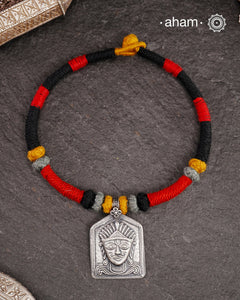 Lord Surya Silver Neckpiece