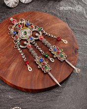 Vintage Silver Pendant.
Trivia: This is actually a tooth digger and a ear cleaner. a utilitarian piece of jewellery. This form of jewellery is popular across south east asian countries.