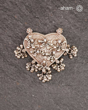Beautiful handcrafted tribal silver amulet pendant from a bygone area, that bring back memories and stories of that time.&nbsp;Wear it with a long chain or with a black thread, or layer them to create a distinct look.