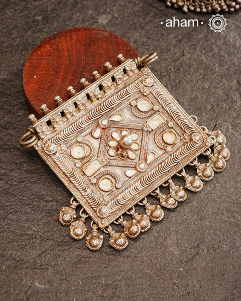 Tribal Silver Pendant