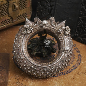 Vintage Silver Kada (Size 2.5, Openable)