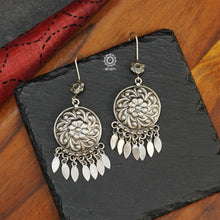 Mewad Flower Silver Earrings