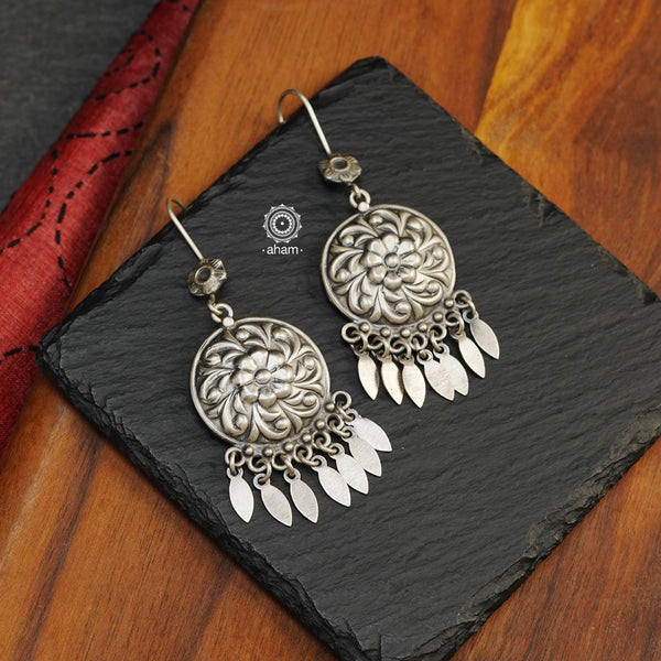 Mewad Flower Silver Earrings
