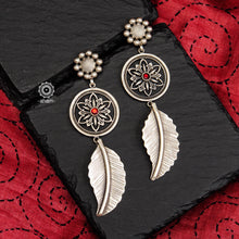 Mewad 92.5 sterling silver earrings. Light weight, great as everyday and ethnic wear. 