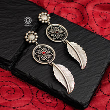 Mewad 92.5 sterling silver earrings. Light weight, great as everyday and ethnic wear. 