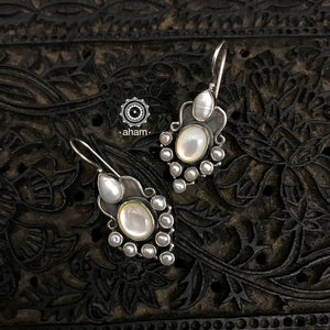 Every daywear 92.5 sterling silver Earrings with pearls.
