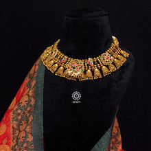 Traditional Gold Polish Silver Neckpiece