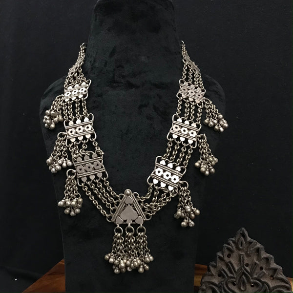 Tribal Silver Neckpiece