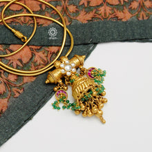 Gold Polish Silver Pendant