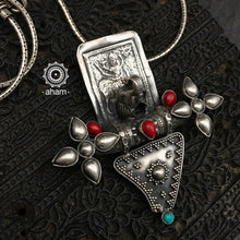 One of a Kind Silver Pendant  Distinct pieces are fused together to make this truly unique one of a kind pendant. (Chain not included)