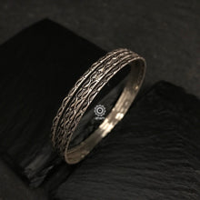 Handcrafted Silver Bangles in 92.5 silver. Perfect for everyday wear.