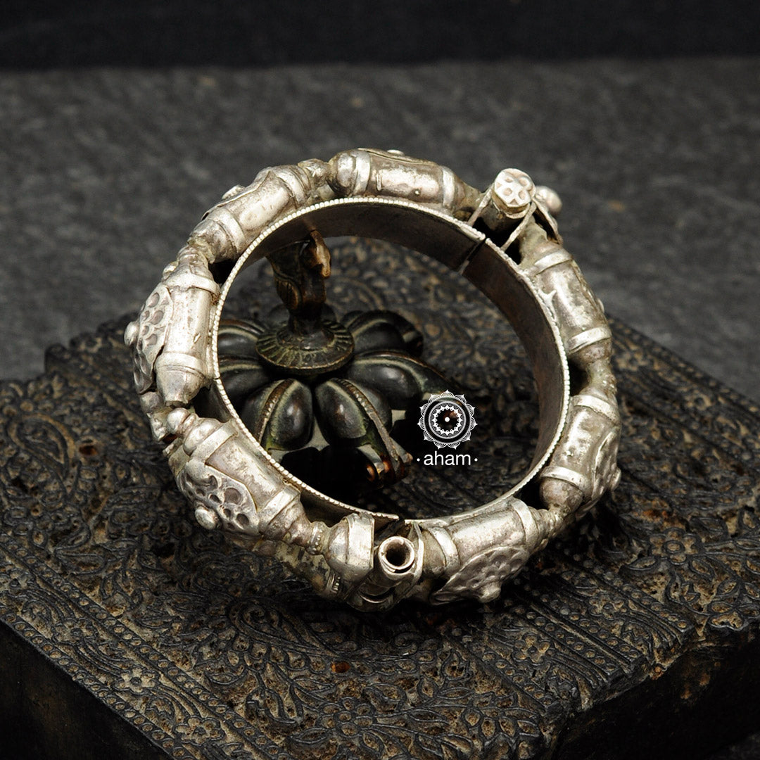 Vintage Silver Kada (Size: 2.8, Openable) – aham jewellery ...