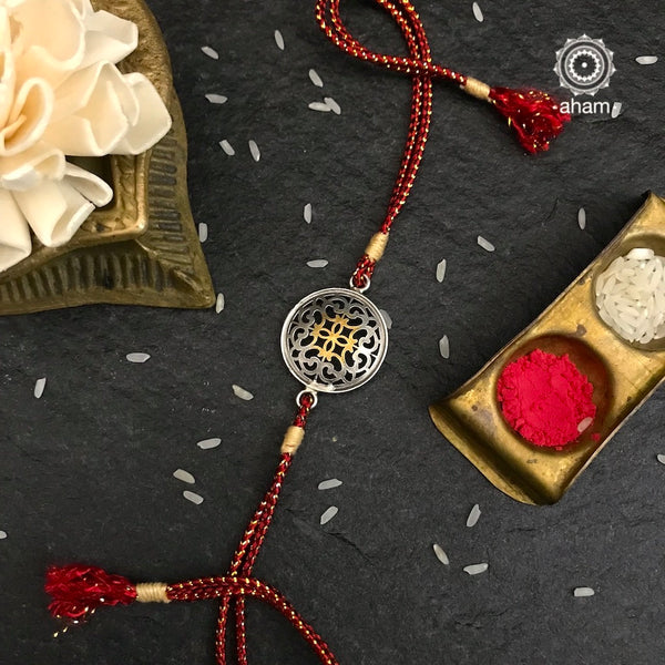 Shagun of Roli (kumkum), Akshat (Chawal) and mishri (Sugar) is shipped along with each individual rakhi  (India orders only)  Tip: you can later convert this into a key chain charm or a pendant as well Please note, Rakhi Orders will be packed and shipped in a single box only and not multiple boxes.