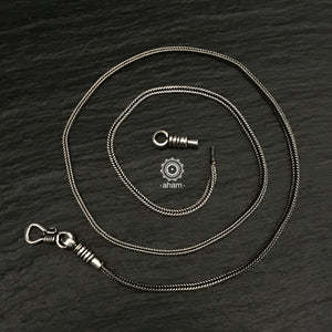 Openable Fox Silver Chain 22 Inches | 2.5 mm