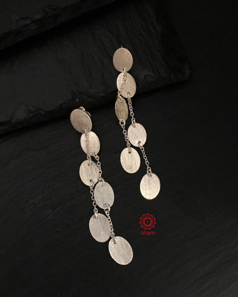 AM.PM Dancing Discs Silver Earrings