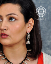 Mewad Silver Hoop Jhumkie